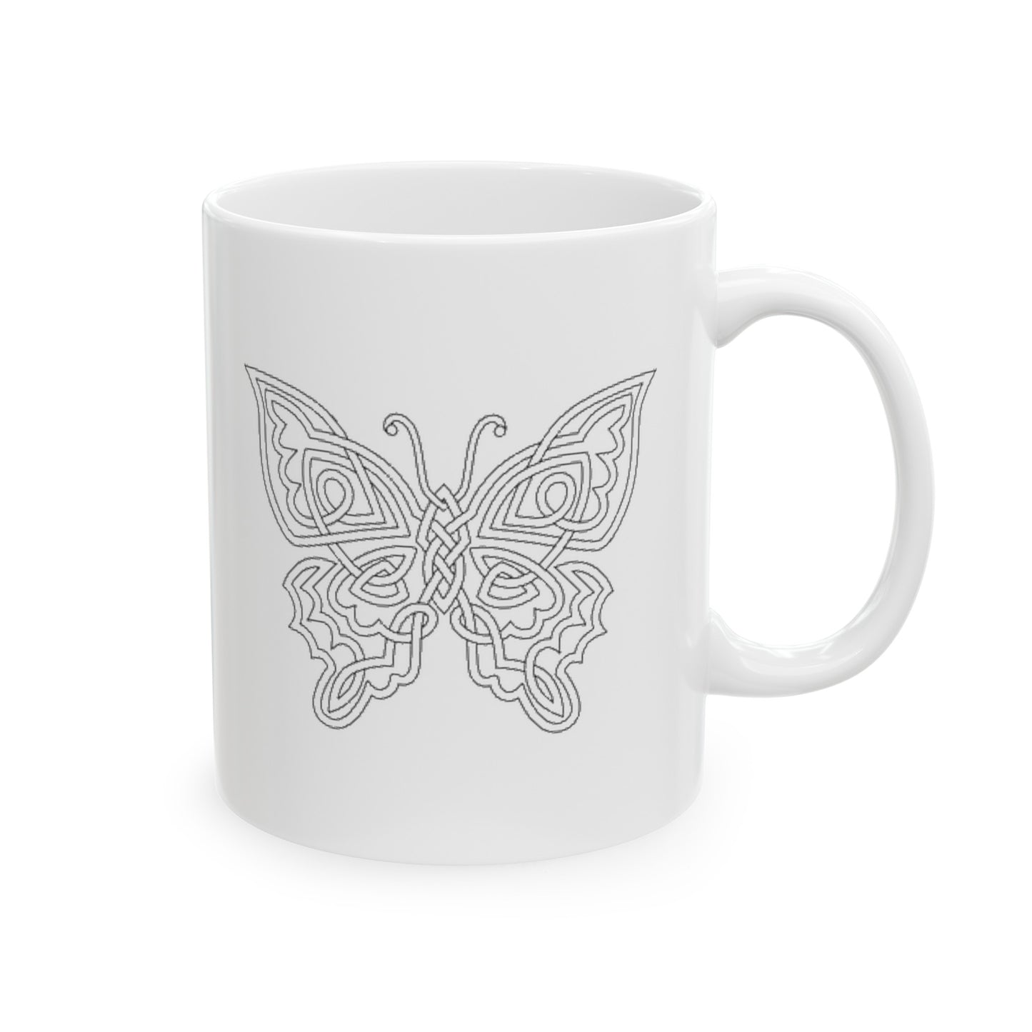 Celtic Butterfly /Ceramic Mug 11oz