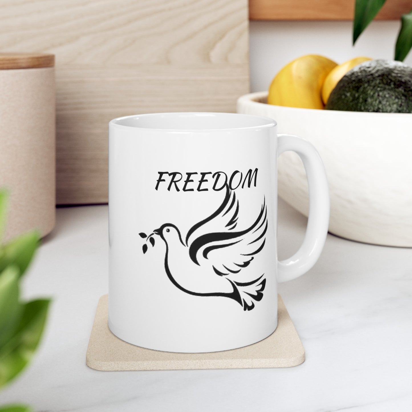 Freedom Bird  /Ceramic Mug 11oz