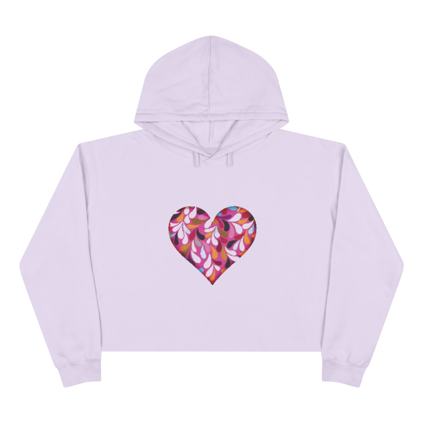 Crop Hoodie -Heart8