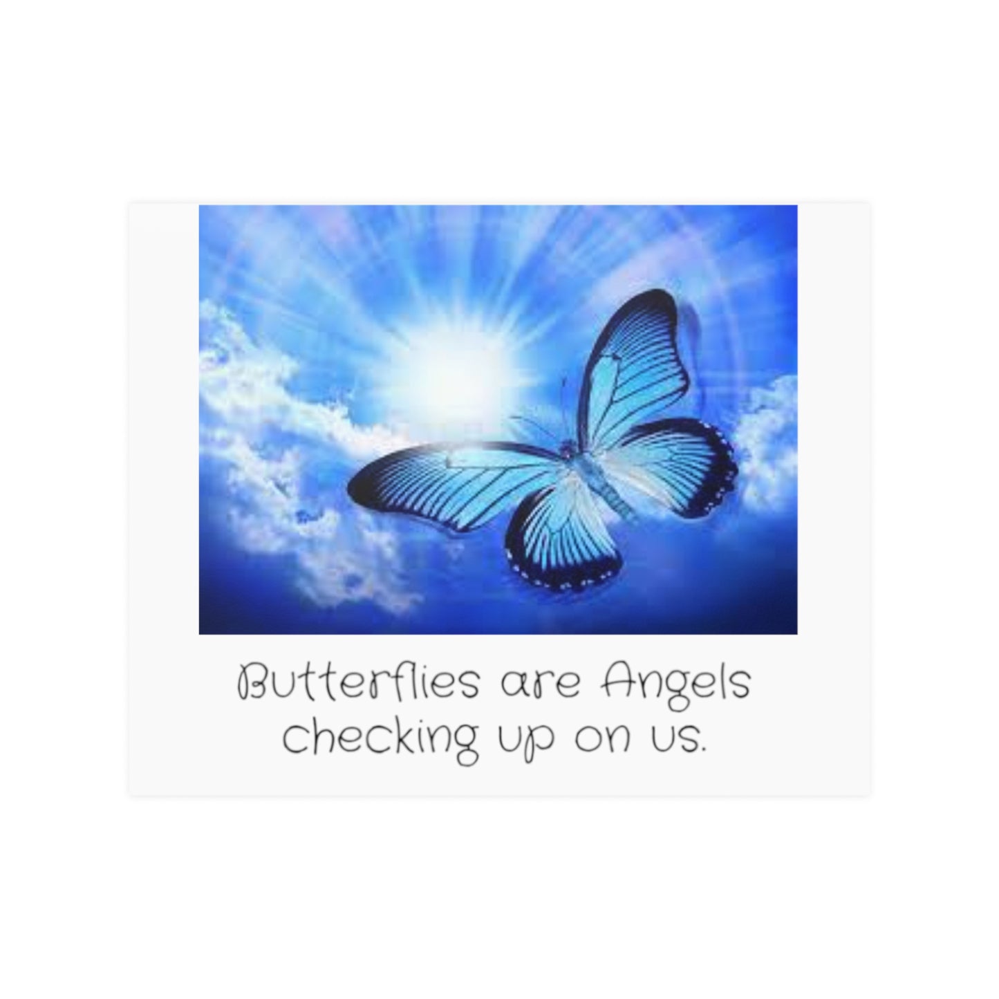 20" x 16" Poster / Butterfly Angels