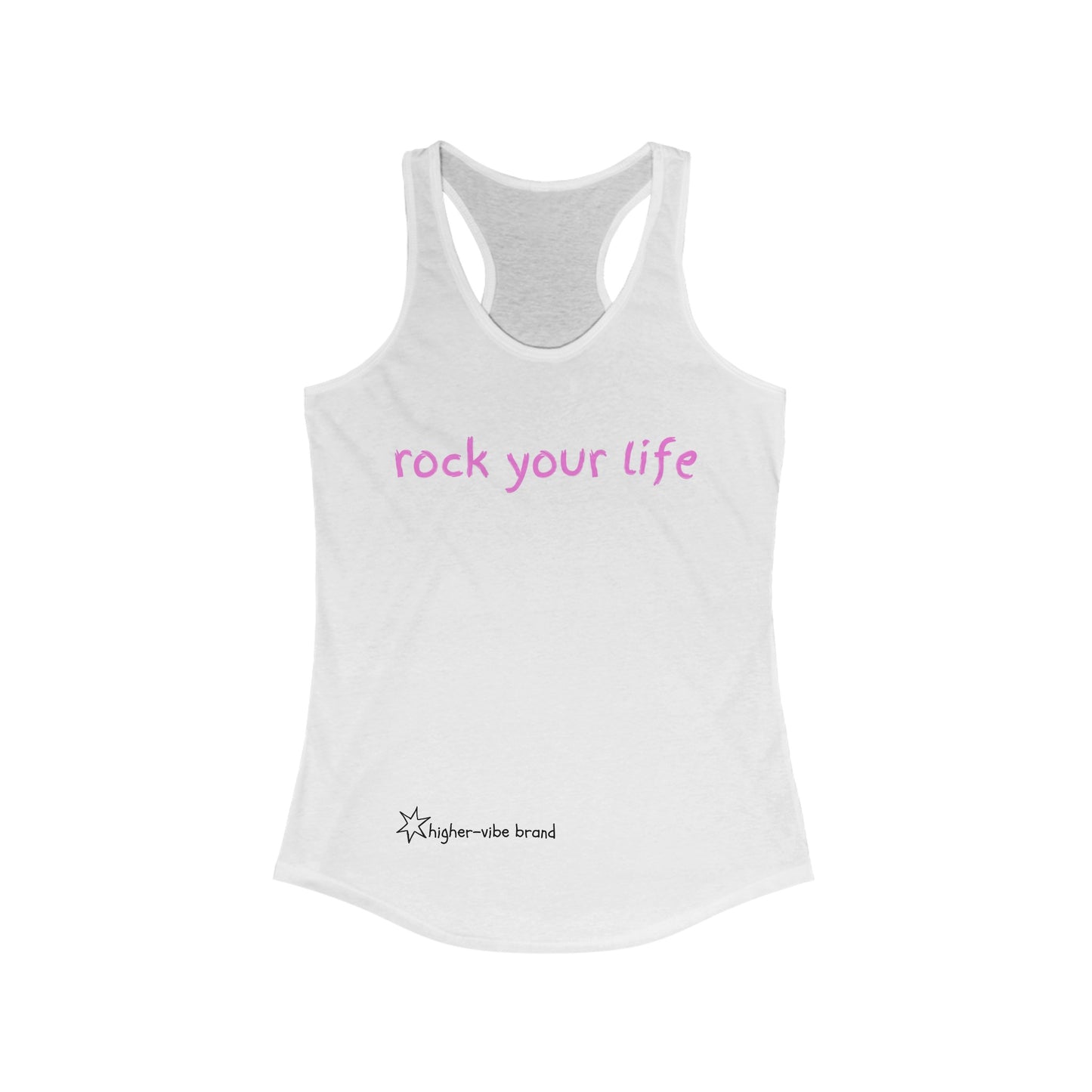 Racerback Tank - rock your life