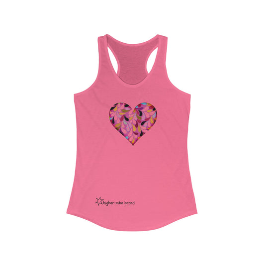 Racerback Tank - Heart 8