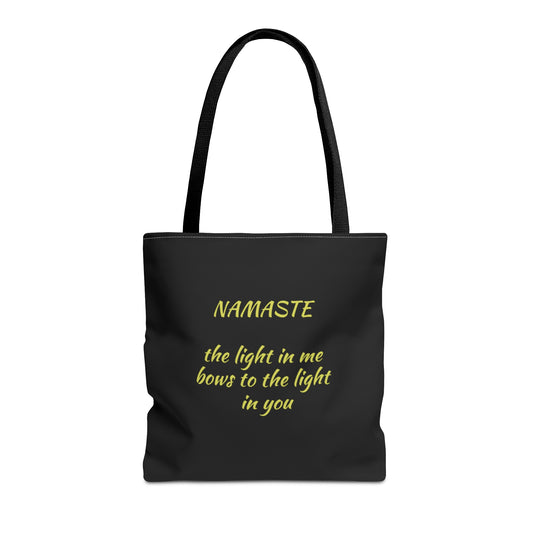 Polyester Tote /side width - NAMASTE