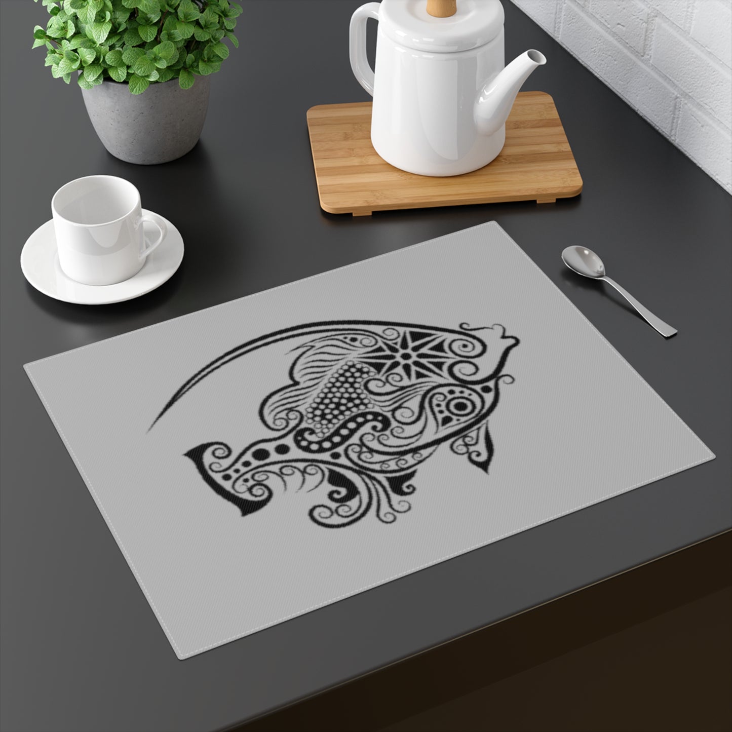 Placemat - graphic fish 1