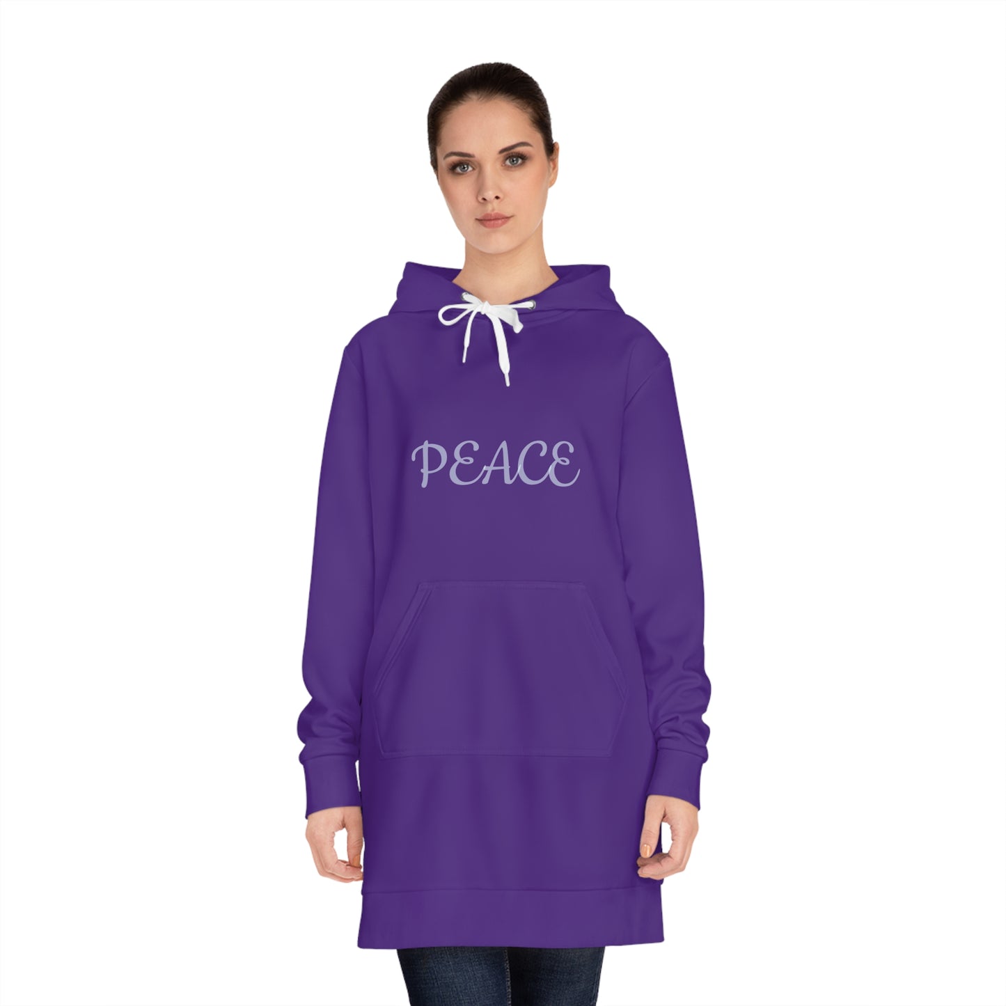 Hoodie Dress  - PEACE