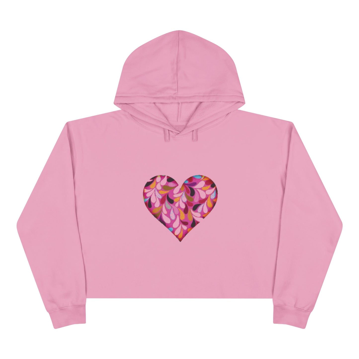 Crop Hoodie -Heart8