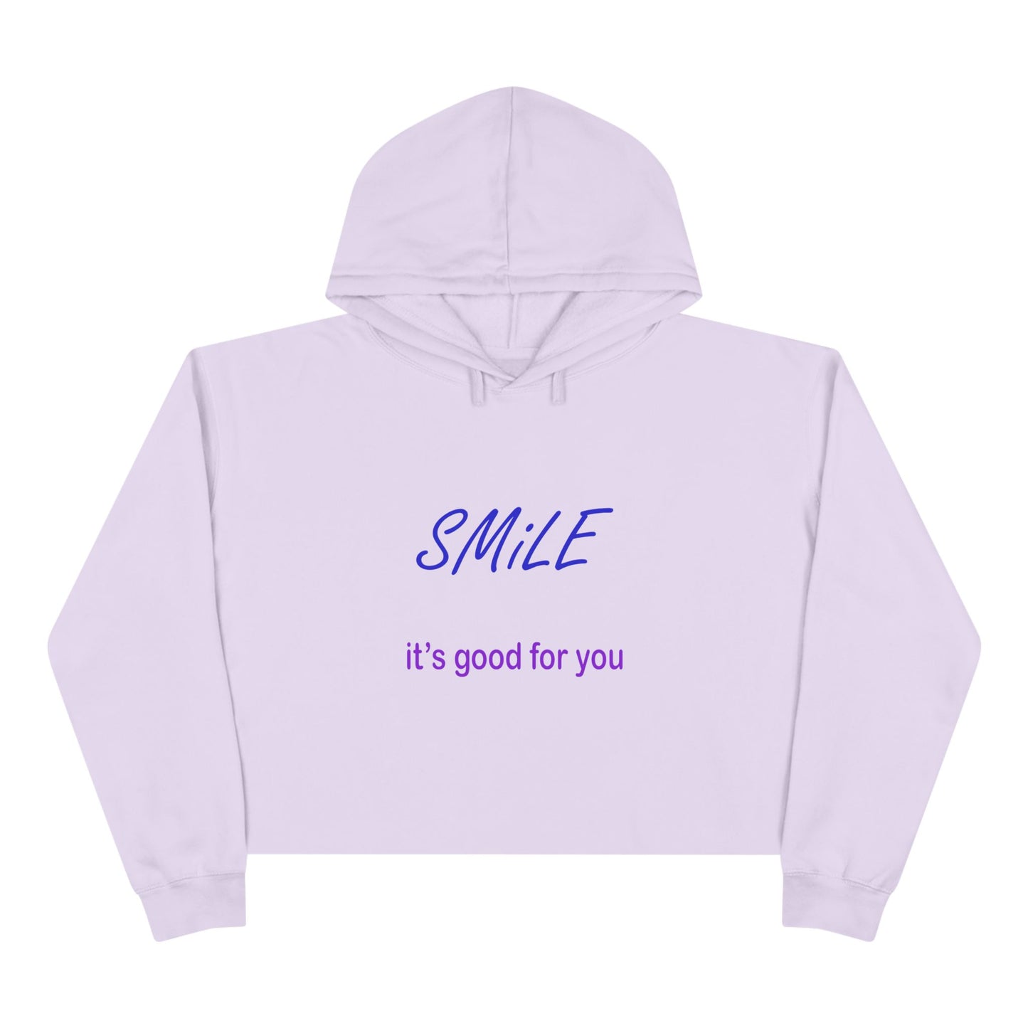 Crop Hoodie - SMILE