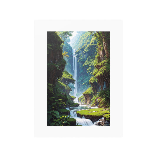 18" x 24" Poster / Jungle Falls