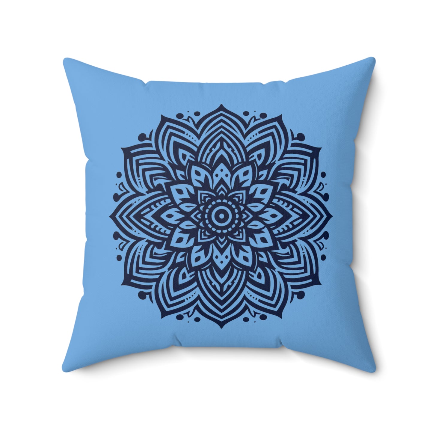 pillow -polyester / ai24 blue