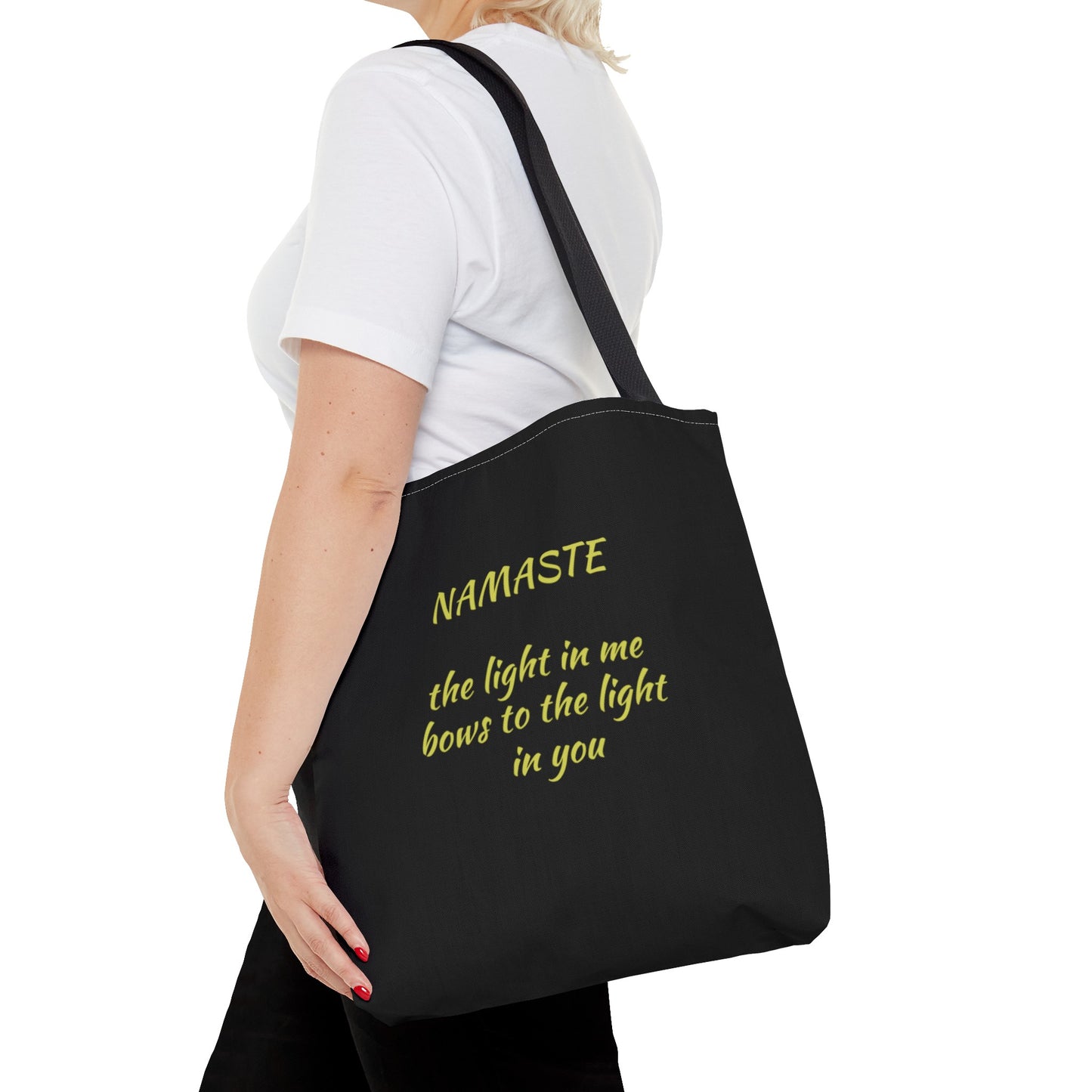 Polyester Tote /side width - NAMASTE