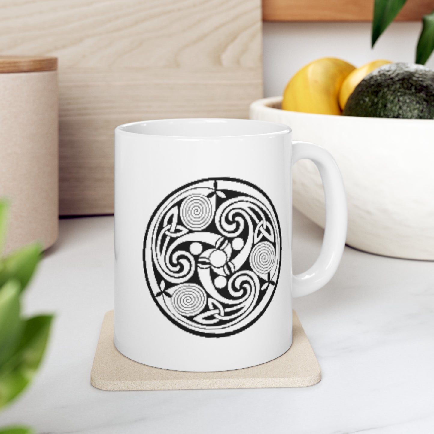 Geo8        /Ceramic Mug, 11oz