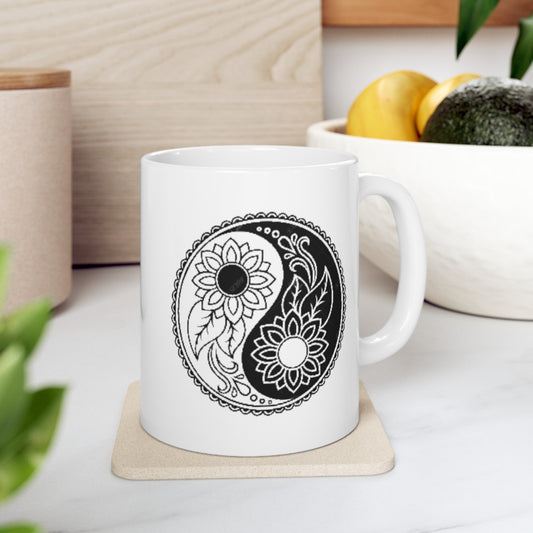 Yin Yang  /Ceramic Mug 11oz.