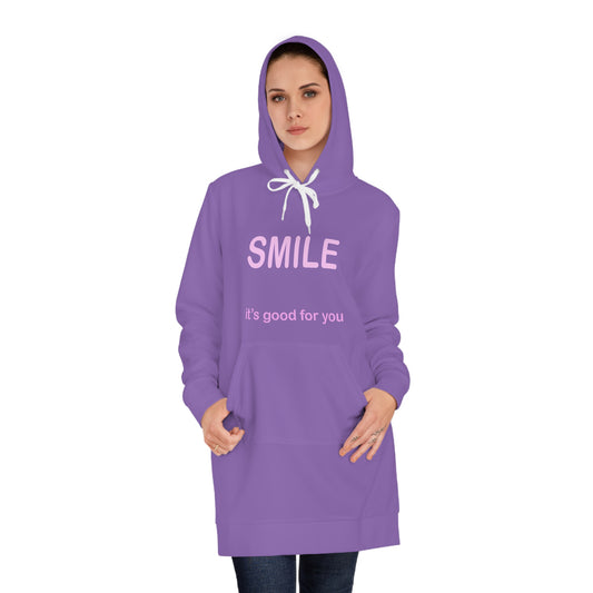 Hoodie Dress - SMILE