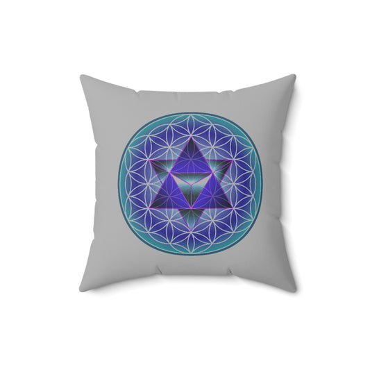 Pillow - polyester / SacredGeo3