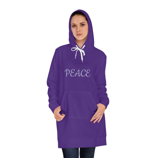 Hoodie Dress  - PEACE