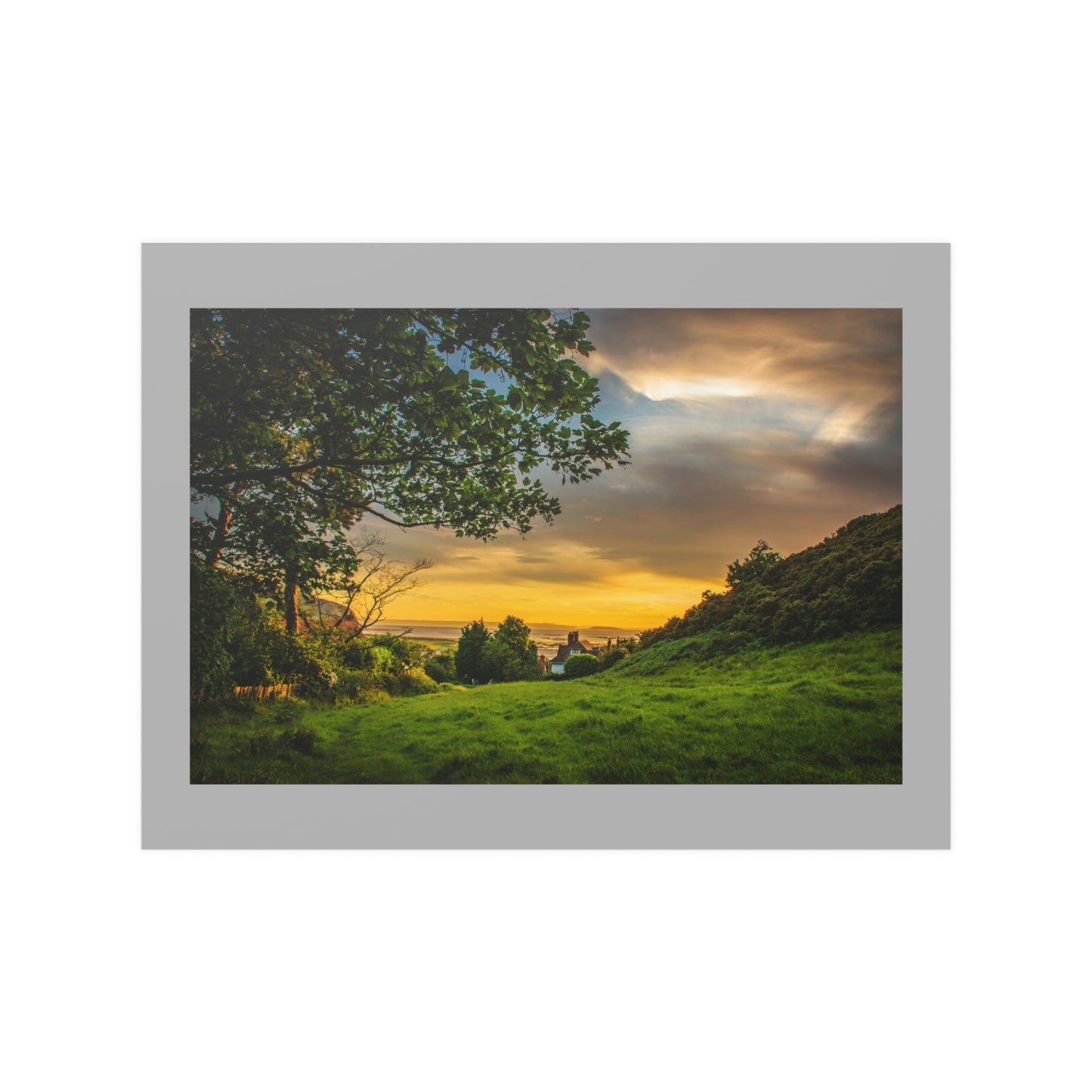 24" x 18" Poster / Country Sunrise