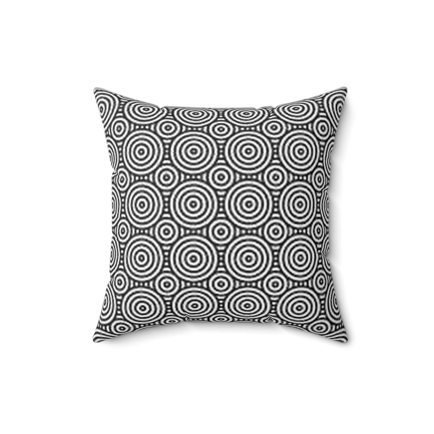 Pillow -polyester / Circles