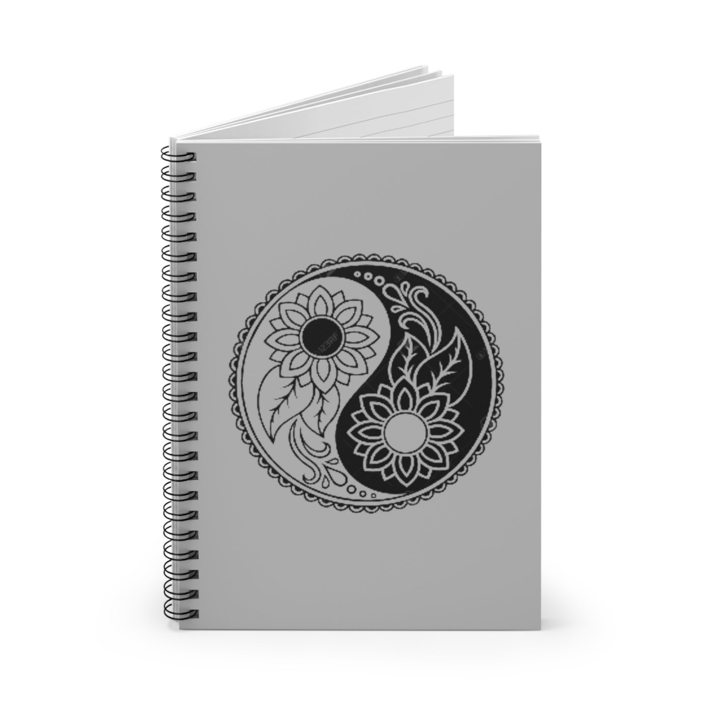 Notebook - 6" x 8" / YIn Yang