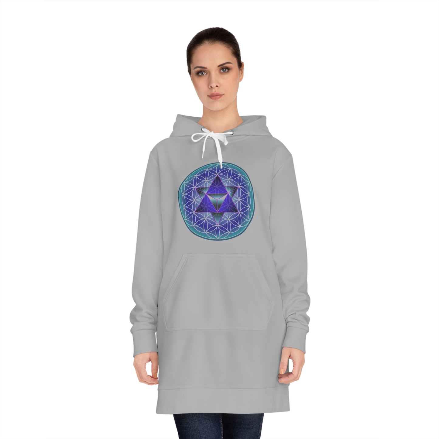 Hoodie Dress - SacredGeo