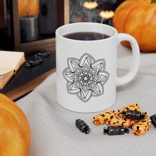 Mandala 3       /Ceramic Mug, 11oz