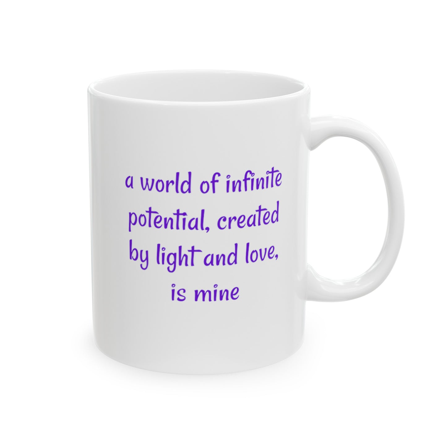 infinite potential /Ceramic Mug, 11oz