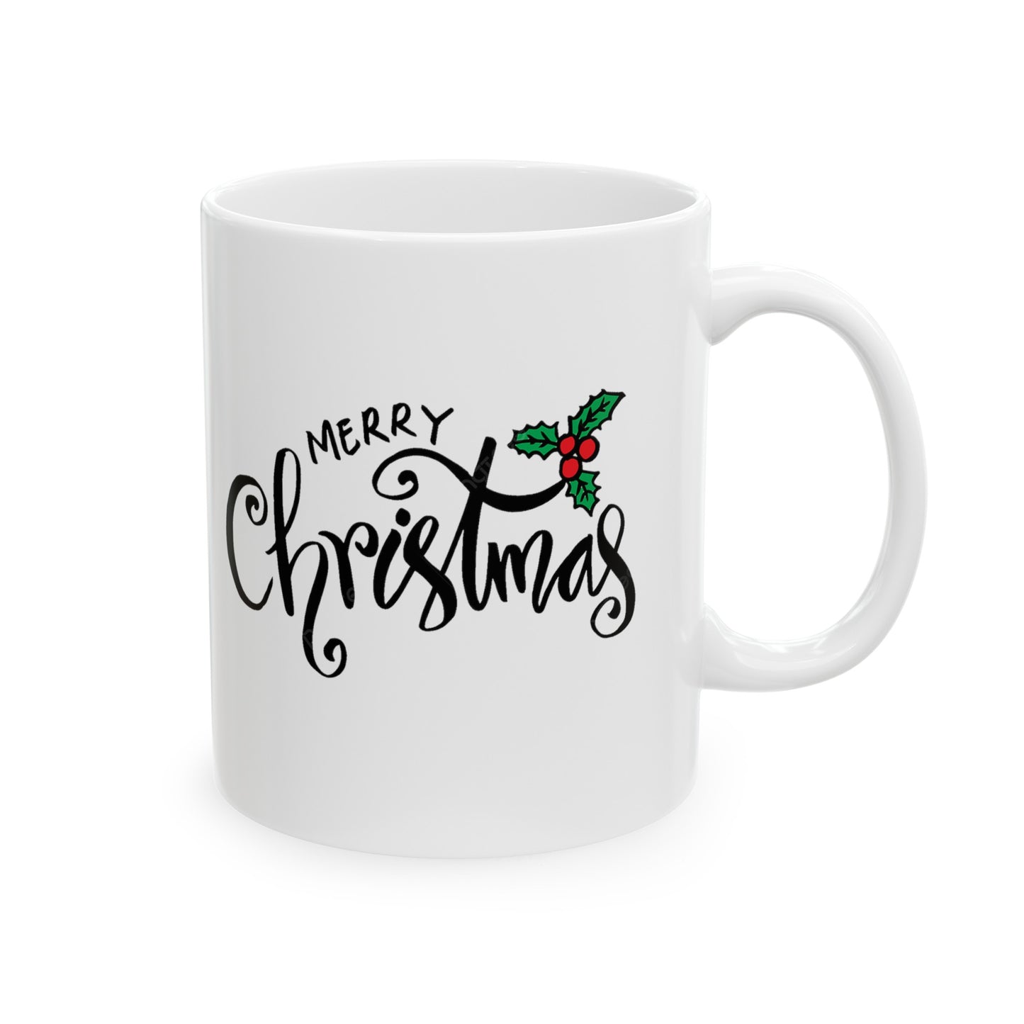 Merry Christmas /Ceramic Mug, 11oz