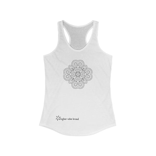 Racerback Tank - Flower 8