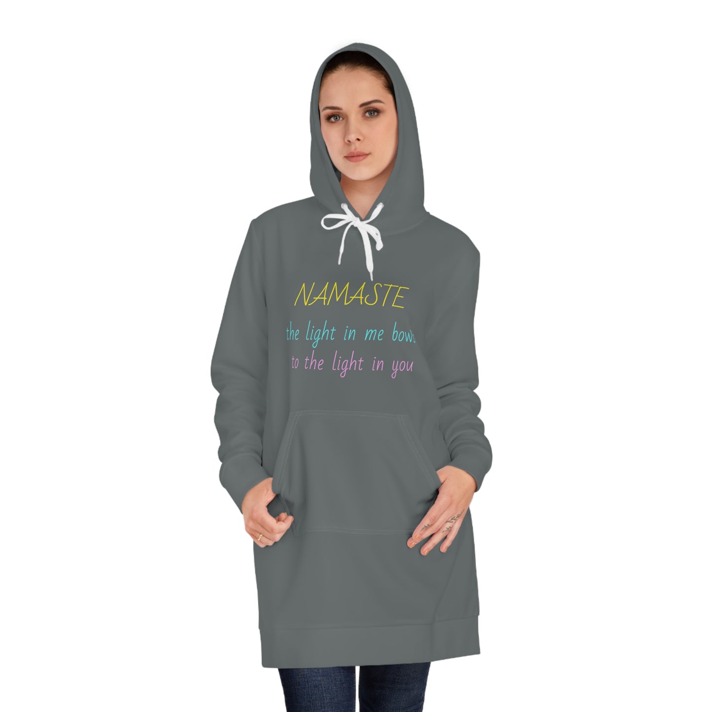 Hoodie Dress - Namaste