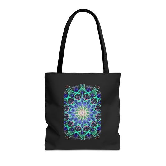 Polyester Tote /side width - SacredGeo7