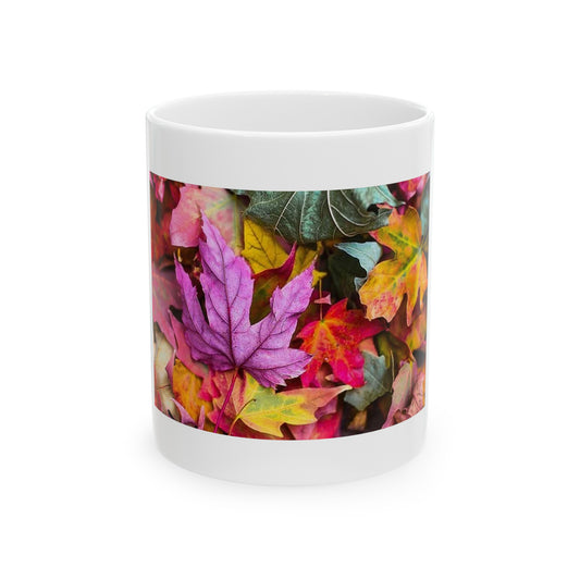 Autumn Leaves  /Ceramic Mug 11oz