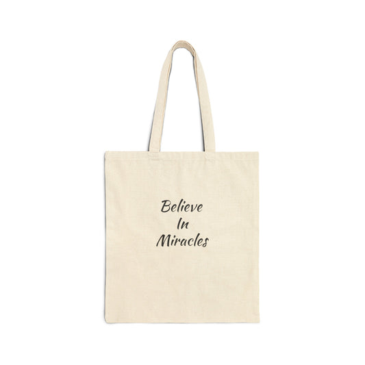 Canvas Tote Bag /flat - Miracles